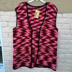 Handmade Vintage Crochet Cardigan